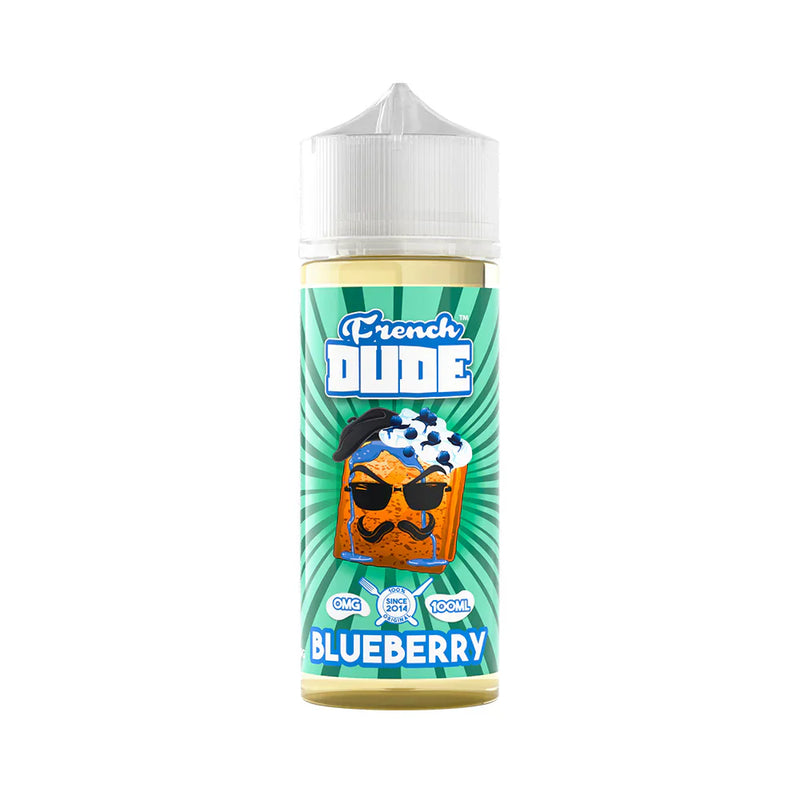 French Dude - Blueberry Shortfill E-liquid - Guest Eliquid