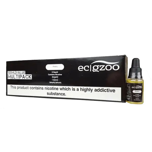 Gold & Silver Tobacco - E-Liquid - EcigZoo Value (Black Box)