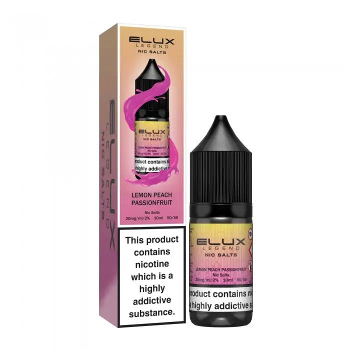 Lemon Peach Passion Fruit by Elux Legend - E-liquid -