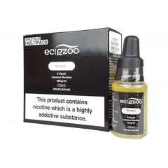 EcigZoo :Menthol E-liquid, 6mg / 30ml MultiPack, 