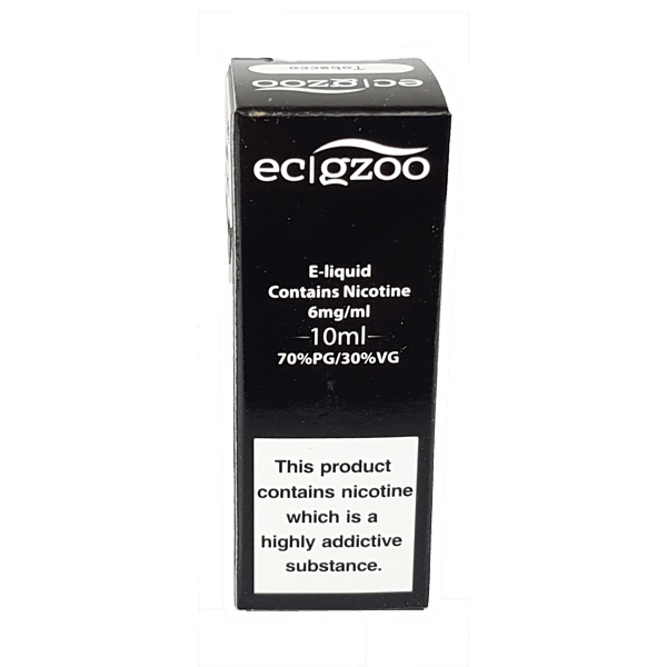 EcigZoo :Menthol E-liquid, 6mg / 10ml, 