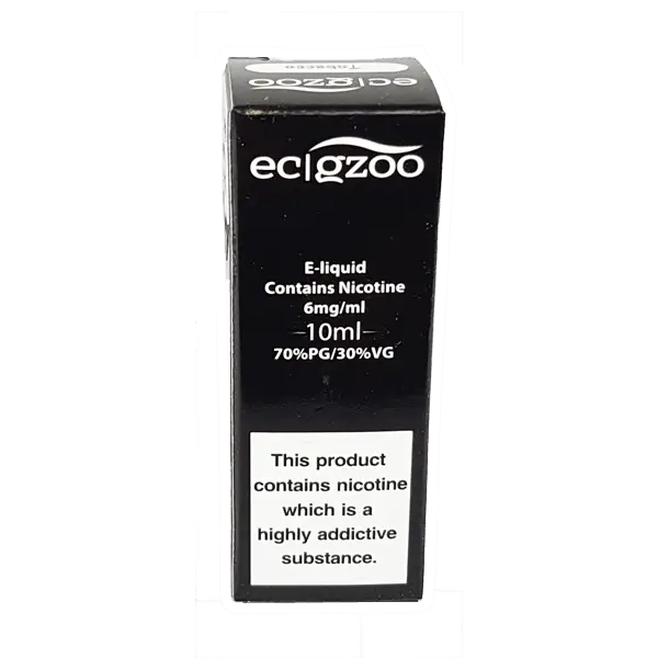 EcigZoo :Menthol E-liquid, 6mg / 10ml, 