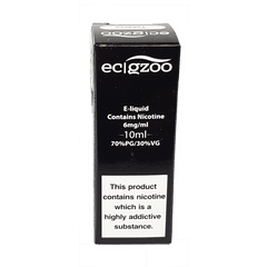 EcigZoo :Menthol E-liquid, 6mg / 10ml, 