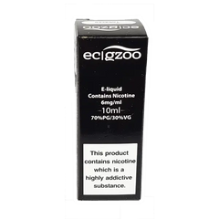 EcigZoo :Menthol E-liquid, 6mg / 10ml, 