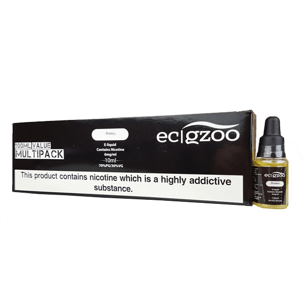 EcigZoo :Menthol E-liquid, 18mg / 100ml MultiPack, 