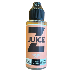 Peach Ice 50|50 Shortfill 100ml by Zoo Juice E-liquid