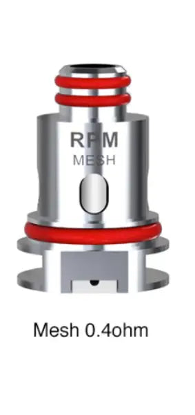 EcigZoo :Smok RPM 40 Coils, Single / 0.4ohm Mesh, 