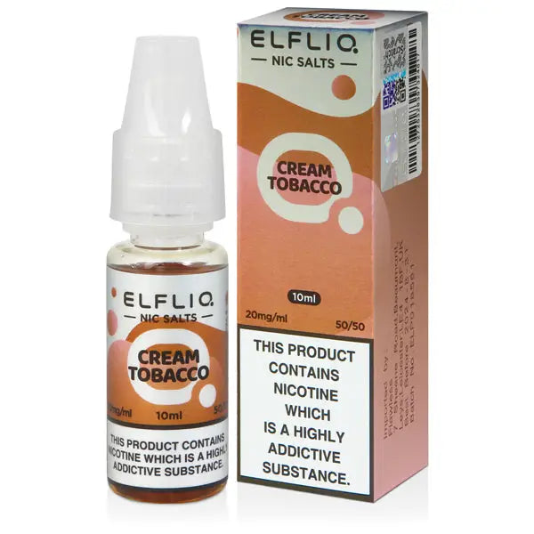 Cream Tobacco by Elf Bar Elfliq - E-liquid - Salts