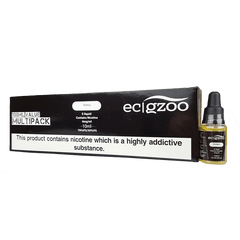 EcigZoo :Tobacco E-liquid, 6mg / 100ml MultiPack, 