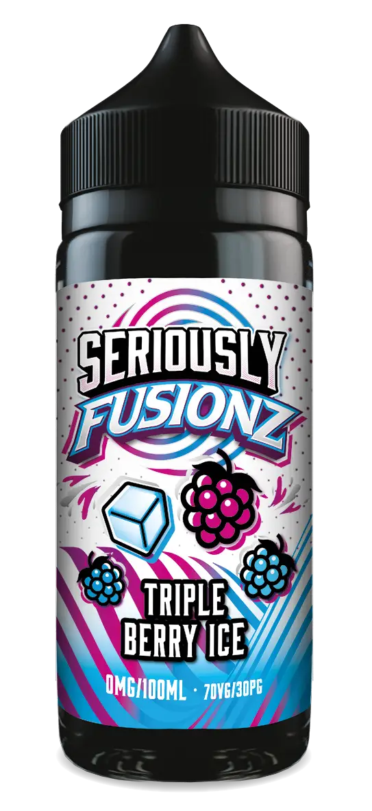 Triple Berry Ice 100ml Shortfill By Seriously Fusionz -