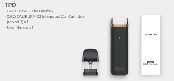 Uwell Caliburn G3 Lite Pod Kit