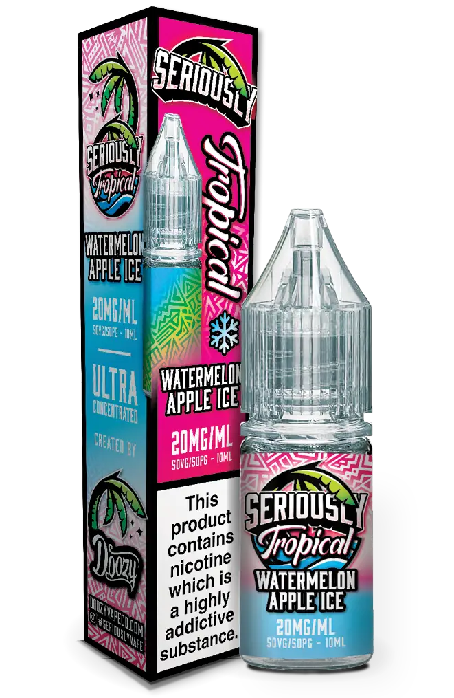 Watermelon Apple Ice by Seriously Tropical Nic Salt